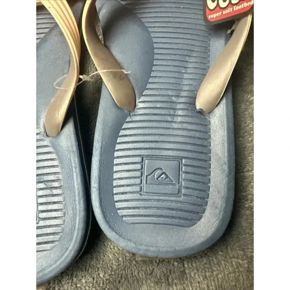 Quiksilver Haleiwa Men's Flip Flops Bwt Sandal Size 8 - Picture 10 of 16